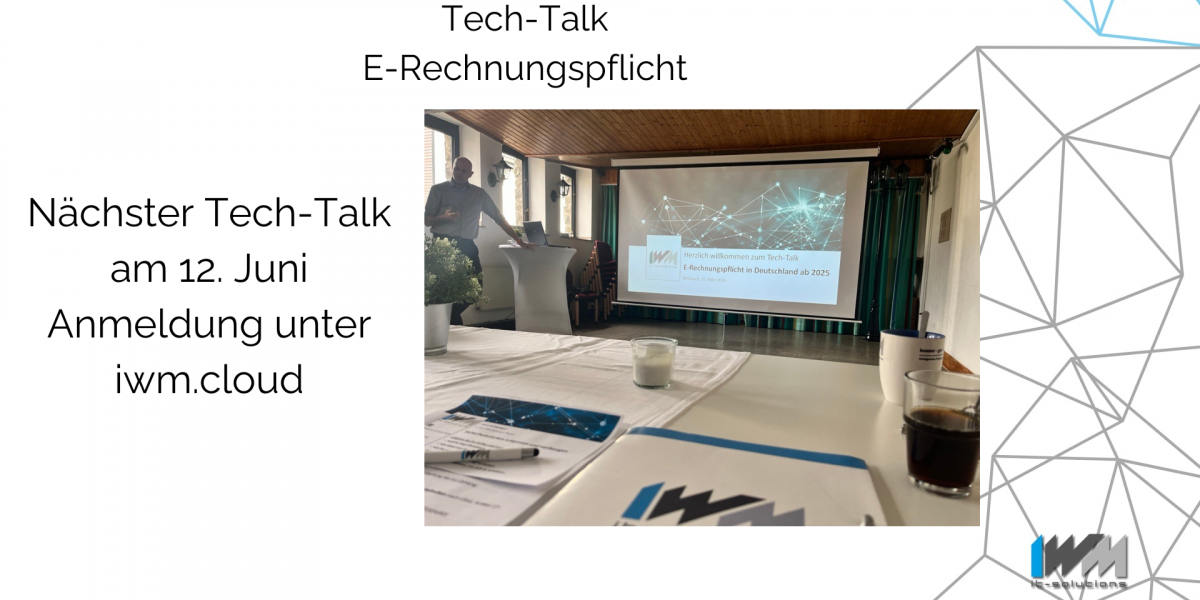 Tech-Talk E-Rechnungspflicht